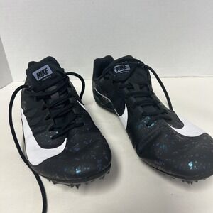 Nike Zoom Rival S Sprint Track Spikes Black/Indigo 907564-003 Unisex 11.5 M 13 W